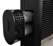Calefactor COPPENS PELTRE ACERO 2500 TBU Sal. Post. Derecha en U Opción Lateral Der en U