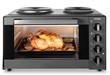 Horno Eléctrico ATMA 94HGAB3024AP 30 Lts Con 2 Anafes 1500w Negro