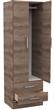 Placard MOSCONI 55618 DAKAR 22 181×57×46 cm Nebraska Gris