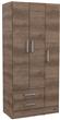 Placard MOSCONI 55619 DAKAR 23 181×85×46 cm Nebraska Gris