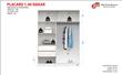 Placard MOSCONI DAKAR 56481 1.40 Mts 2 Puertas Corredizas Venezia 
