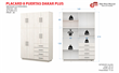 Placard MOSCONI DAKAR PLUS 56611 214×140×46 cm 8 Puertas Venezia