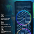 Parlante STROMBERG INSPIRE-PRO 2X15" 300W RMS Bluetooth