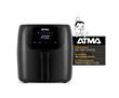 Freidora ATMA 94FR60ARBP De Aire Digital Sin Aceite 6,5Lts Negro