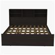 Cama 2 Plazas ORLANDI 87 Con Repisa Wengue 