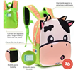 Mochila Infantil SKORA Kawai Kuro 41313 Termoforrada con Luz