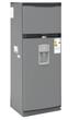Heladera BAMBI 2F-1600PDA con Dispenser 329 Lts Plata