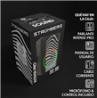 Parlante Torre STROMBERG Intense Pro 150w Luces Rgb Color Negro Profesional Wooferde 15"