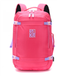 Mochila De Viaje SKORA 40657 18 Pulgadas Portanotebook Usb Rosa