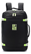 Mochila De Viaje SKORA 40655 18 Pulgadas Portanotebook Usb Negro/Verde