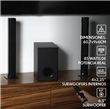 Barra de sonido STROMBERG MERGE con Subwoofer Bluetooth 85W