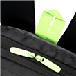 Mochila De Viaje SKORA 40655 18 Pulgadas Portanotebook Usb Negro/Verde