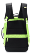 Mochila De Viaje SKORA 40655 18 Pulgadas Portanotebook Usb Negro/Verde