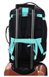Mochila De Viaje SKORA 40654 18 Pulgadas Portanotebook Usb Negro/Turquesa