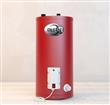 Termotanque Eléctrico OLSEN TEV80Ro 80 Lts Conex Superior colgar o apoyar Rojo