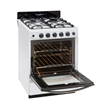 Cocina WHIRLPOOL WFB57DI EE Multigas 56 cm Blanca