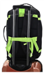 Mochila De Viaje SKORA 40655 18 Pulgadas Portanotebook Usb Negro/Verde
