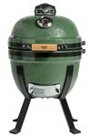 Parrilla Kamado BBQ-Grill KADÚ K14 A Carbón Verde + Funda Impermeable de Regalo 