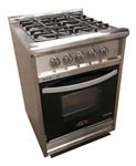 Cocina USMAN IRINA ACERO 600 Mod. 32204 60 cm Puerta Vidrio