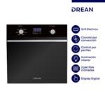 Horno DREAN HEDR601CN Eléctrico Empotrable 60 cm Negro Digital