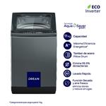 Lavarropas DREAN LPDR1165LG Carga Superior Ecoinverter 11 Kg Gris 