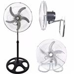 Ventilador EMBASSY 18" 3 en 1 Aspas de Metal