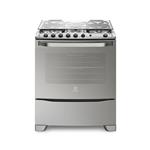 Cocina ELECTROLUX 76GSR 5 Hornallas Grill Acero Inox