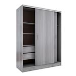 Placard ORLANDI SUAVE 3162 2 Puertas Corredizas 1.38 Mts Jacaranda