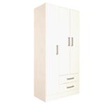 Placard ORLANDI 3532 3 Puertas 2 Cajones color Blanco