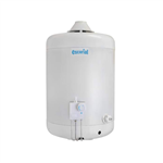Termotanque ESCORIAL 45 Lts Multigas Conexión Superior Colgar o Apoyar