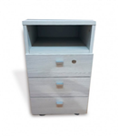 Cajonera PLATINUM 525 Rodante 3 Cajones Gris Andino