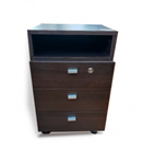 Cajonera PLATINUM 525 Rodante 3 Cajones Tabaco