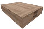 Cama Box MOSCONI 57034 Benethon 2 PL 1.40 Grei