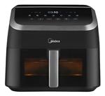 Freidora de Aire MIDEA AF-DW85BAR1 8.5L Digital Negra