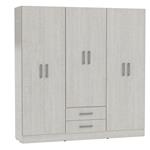 Placard ORLANDI 3505 6 Puertas 2 Cajones color Venecia