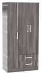 Placard ORLANDI 3545 2 Puertas 2 Cajones color Linosa