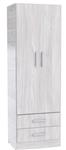 Placard ORLANDI 3544 2 Puertas 2 Cajones color Jacaranda