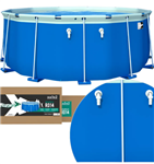 Pileta PELOPINCHO Xl PXLRD14 lona 14000 Litros + escalera