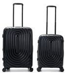Set Valijas WANDERLUST 39781 Carry On 20" Y 24" negro