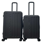 Set Valijas WANDERLUST 37877 urban 24" Y 28" negro
