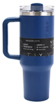 Vaso Térmico WANDERLUST 39429 con Bombilla 1200ml azul