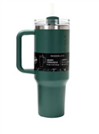 Vaso Térmico WANDERLUST 39432 con Bombilla 1200ml verde