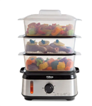 Vaporera LILIANA AV925 naturalChef 3 niveles 950w