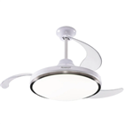 Ventilador de techo PEABODY PE-VTRDC425B retráctil con luz led