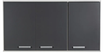 Alacena PLATINUM 3037 bco/gris grafito 120cm