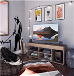 Rack FIPLASTO TV8017 tv/led 55" roble kendal/roble denver