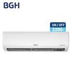 Aire Acondicionado BGH BS26WCEW Split 2550W F/C