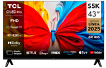 Smart Tv TCL 43S5K Full HD QLED 43"