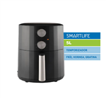 Freidora de Aire SMARTLIFE SL-AF0050MB manual 5Lts