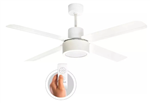 Ventilador PROTALIA 3418 De Techo control remoto blanco